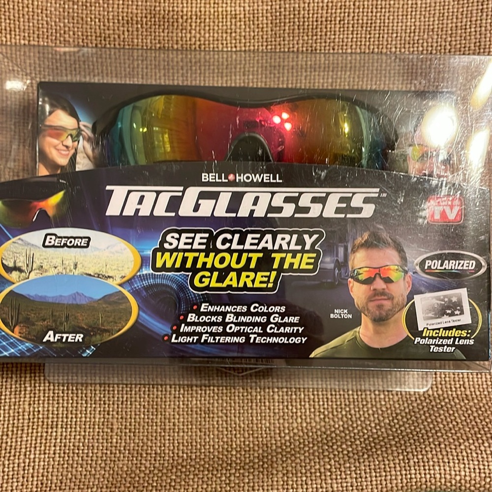NWT Bell+Howell Tac Sun Glasses
